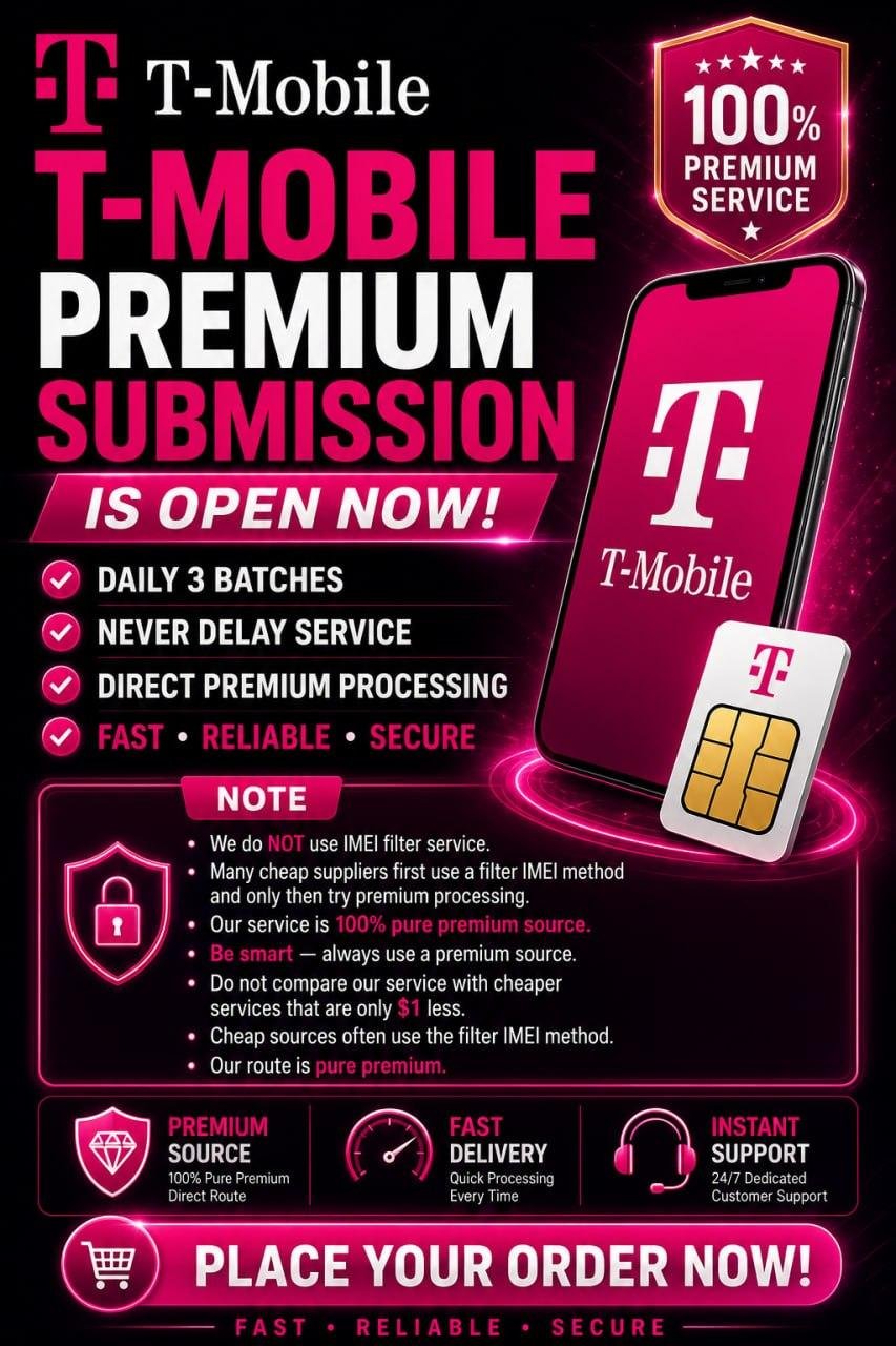 T-Mobile iPhone Premium All Models Supported 100%